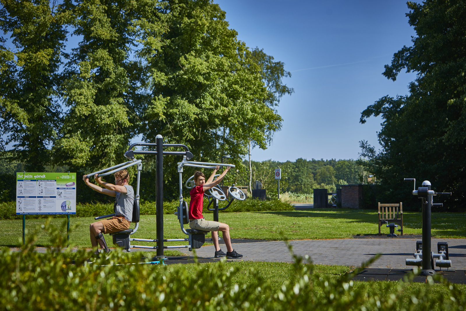 outdoor fitness sport park