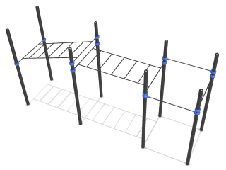 Multi-level monkey bars extra image 2