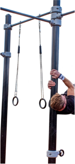 Crossbar met ringen Crossbar met ringen